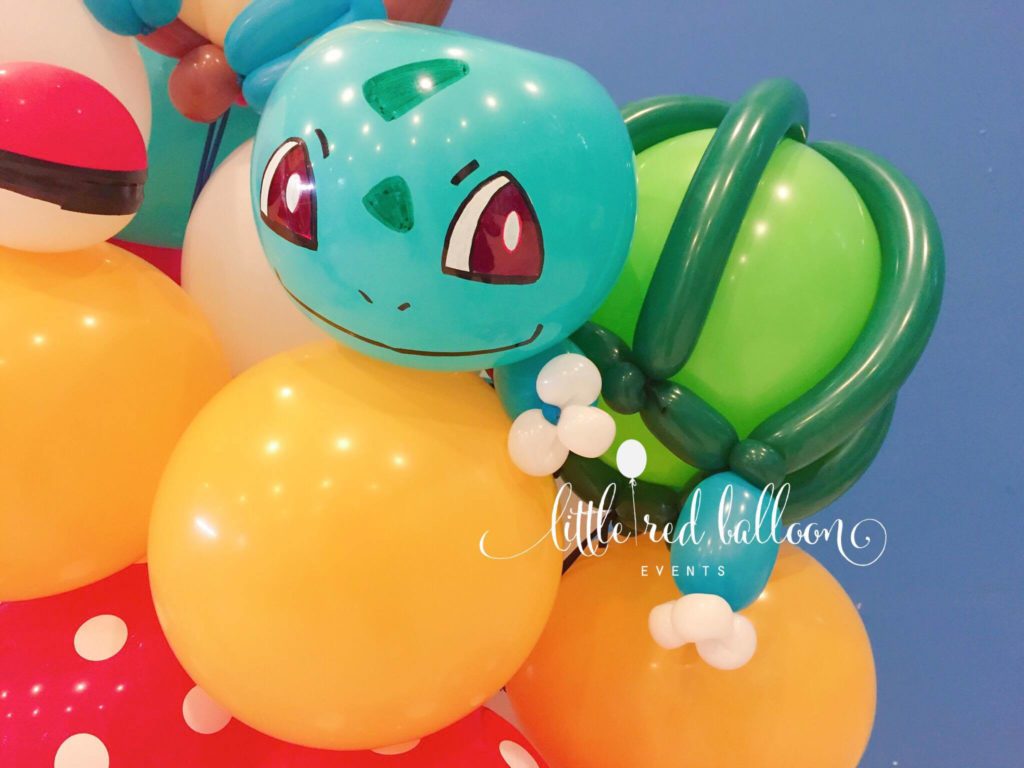 Little Red Balloon – Pokemon Balloon Decoration